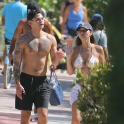 Mikaela Testa and Ryan Garcia Leaked Nude Walk in Miami (28 Pics)