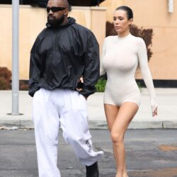 Bianca Censori & Kanye West Bare It All OnlyFans Leaked Photos at The Cheesecake Factory LA