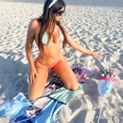 Claudia Romani Easter Beach Leaks (12 Photos)