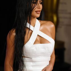 Kim Kardashian's White Hot Look at 10th Annual Breakthrough Prize Ceremony: Leaked Photos