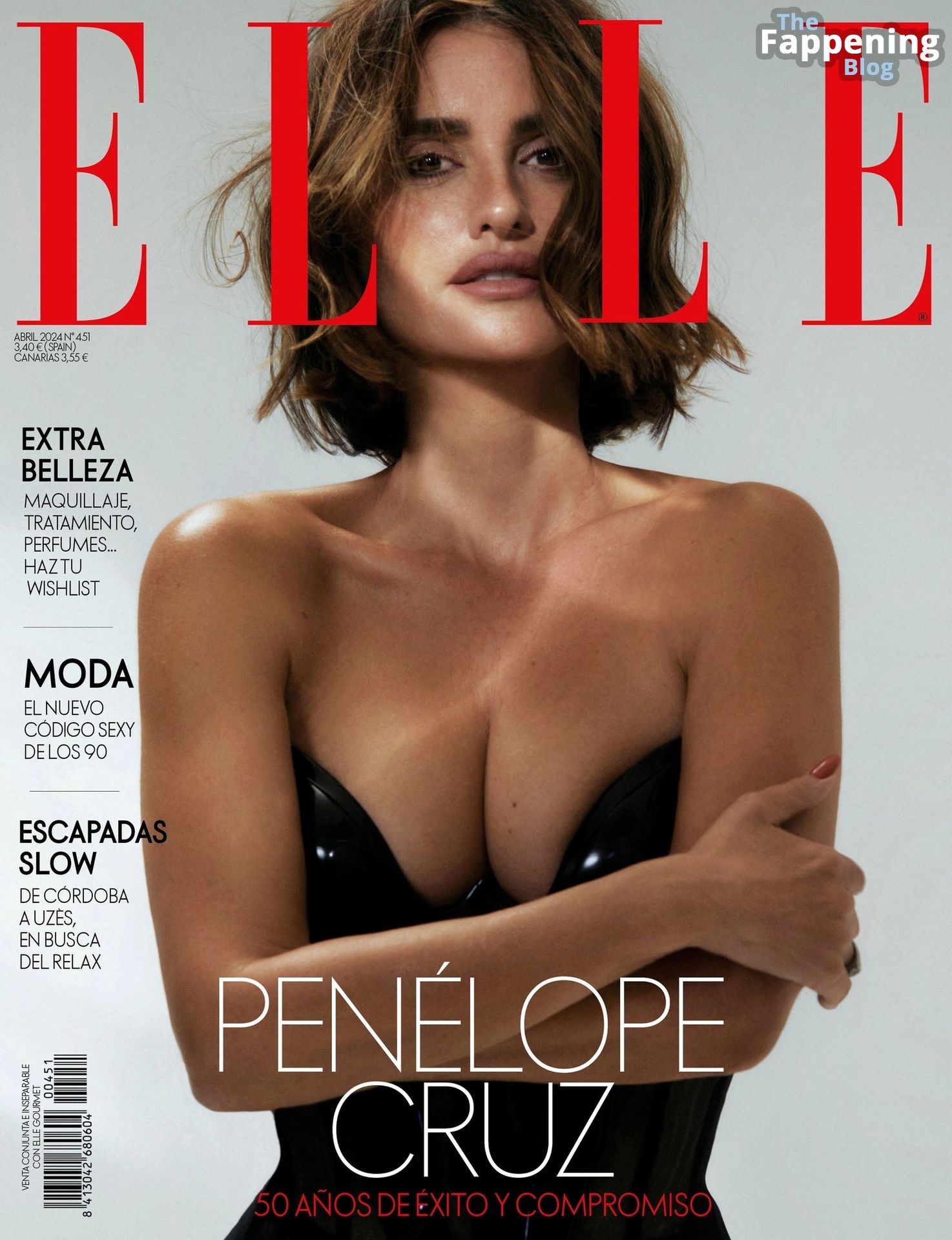 Penélope Cruz Nude Leaked: ELLE Spain April 2024 Issue (14 Photos)